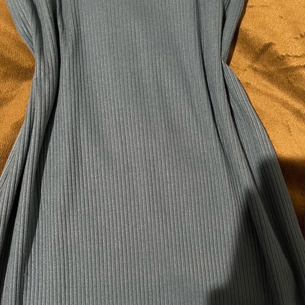 💙Blue Livi Ribbed Dress💙 - Picture 3 of 4